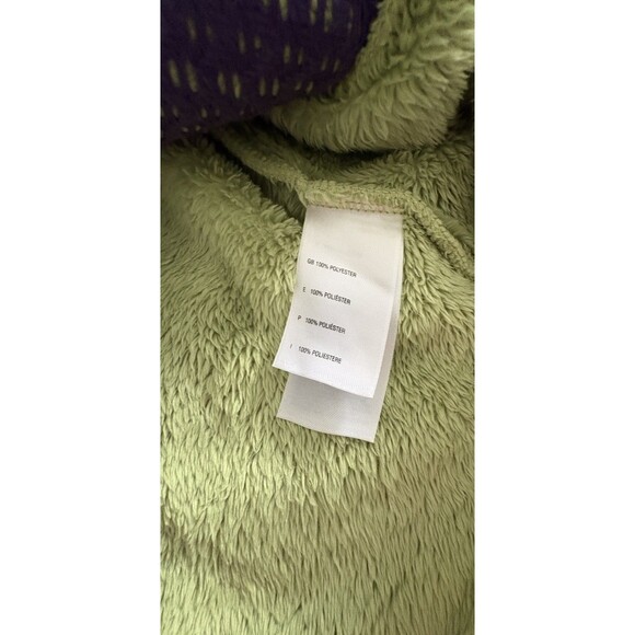 The North Face Women's Green Osito Jacket Size Medium Fuzzy Fleece 1/4 Zip - Picture 11 of 11